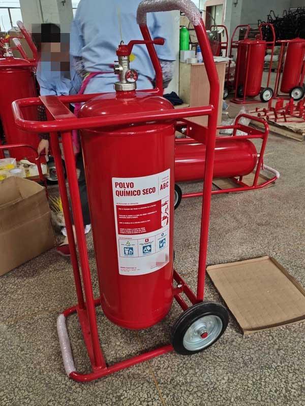 50kg Wheeled Dry Powder Fire Extinguisher